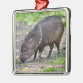 Gekolde Briefkaart van rondlopen Metalen Ornament (Links)