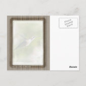 Gekompelde Hummingbird Briefkaart (Achterkant)