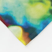 Gekonfijte Kaleidoscoop Fleece Deken (Hoek)