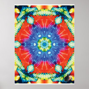 Gekonfijte Kinestetische Collage Kaleidoscoop Post Poster