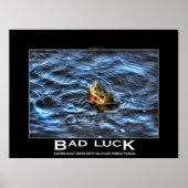 Gekookt Bluegill Sun Poster voor demotiverend viss (Voorkant)