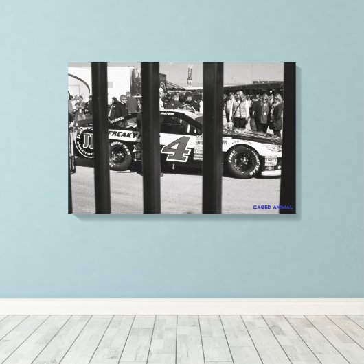 Gekookt dier canvas afdruk (Insitu (Houten vloer))