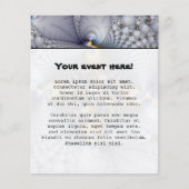 Gekookt en voorzien van een netwerk - fractal flyer (Voorkant)