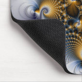 Gekookt en voorzien van een netwerk - fractal muismat (Hoek)