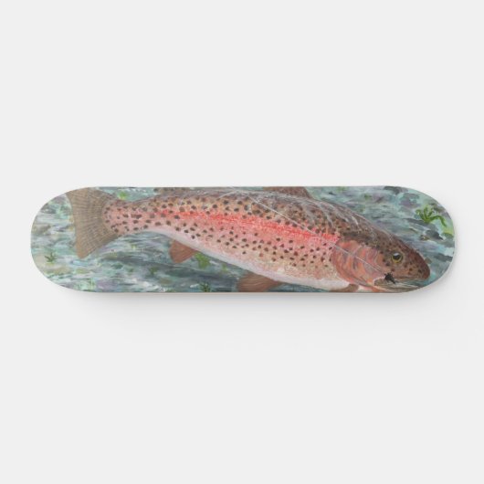 Gekookt forel skateboard (Horizontaal)