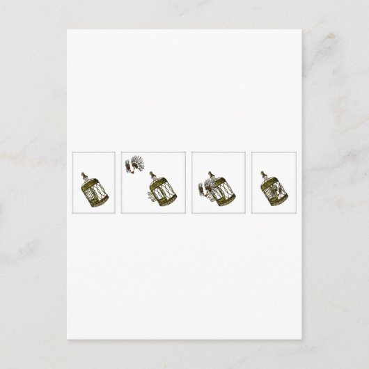 Gekookt hart briefkaart (Voorkant)