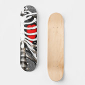 Gekookt hart persoonlijk skateboard (Voorkant)