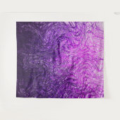 Gekookt Lineair Paars - Bosbouw Wandkleed (Voorkant (horizontaal))