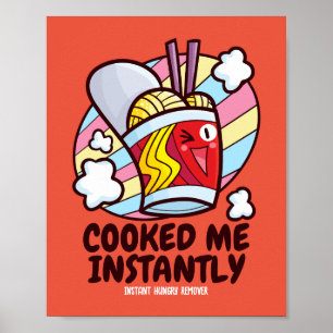 gekookt me meteen poster