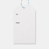 Gekookt met Love Crochet Handmade Yarn Crafts Cadeaulabel (Achterkant)