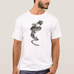 Gekookt naar Strike Dragon Asian Tattoo Fantasy Sh T-shirt