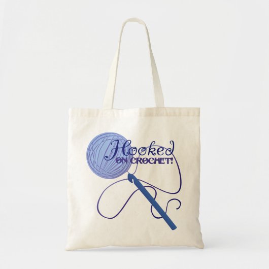 Gekookt op de canvas tas van Crochet (Voorkant)