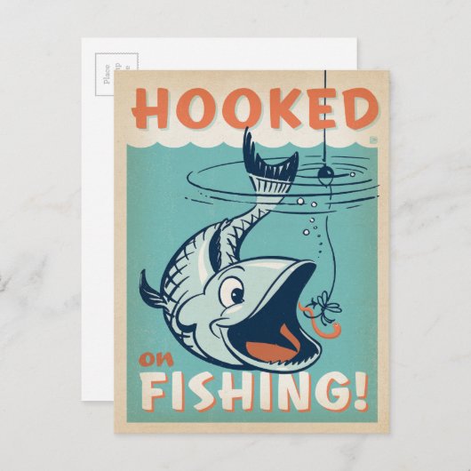 Gekookt op Gevist Briefkaart (Voorkant / Achterkant)