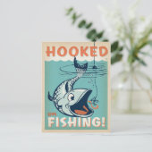 Gekookt op Gevist Briefkaart (Staand voorkant)