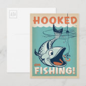 Gekookt op Gevist Briefkaart (Voorkant / Achterkant)