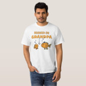 Gekookt op opa (vis) t-shirt (Voorkant volledig)