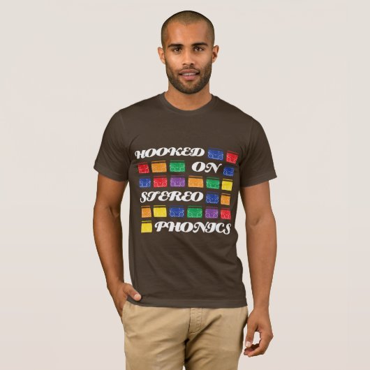 Gekookt op stereofonica t-shirt (Voorkant volledig)