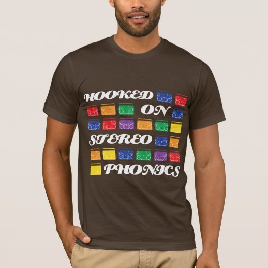 Gekookt op stereofonica t-shirt (Voorkant)