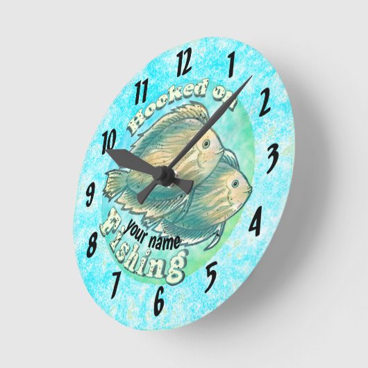 Gekookt op visklok ronde klok (Hoek)