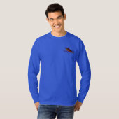 gekookt op vliegen t-shirt (Voorkant volledig)