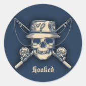 Gekookt Ronde Sticker (Voorkant)