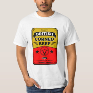 Gekookt rundvlees keuken Vintage T-shirt