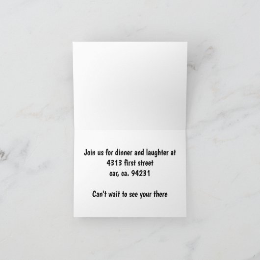 Gekookt rundvlees met kool en wortels kaart (Binnen)