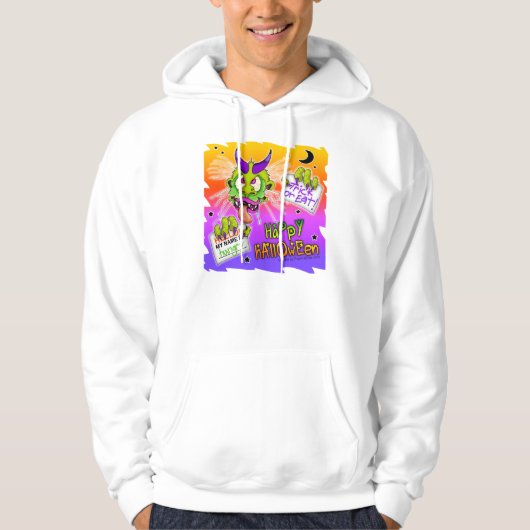 Gekookt Sweatshirt - HALLOWEEN BOOGEYMAN MONSTER (Voorkant)