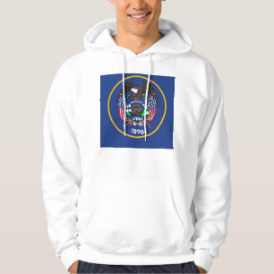 Gekookt Sweatshirt met Amerikaanse vlag