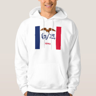 Gekookt Sweatshirt met Amerikaanse vlag