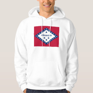 Gekookt Sweatshirt met Amerikaanse vlag