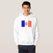 Gekookt Sweatshirt met Amerikaanse vlag (Voorkant volledig)