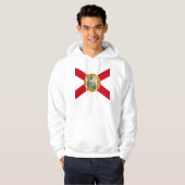 Gekookt Sweatshirt met Amerikaanse vlag (Voorkant volledig)