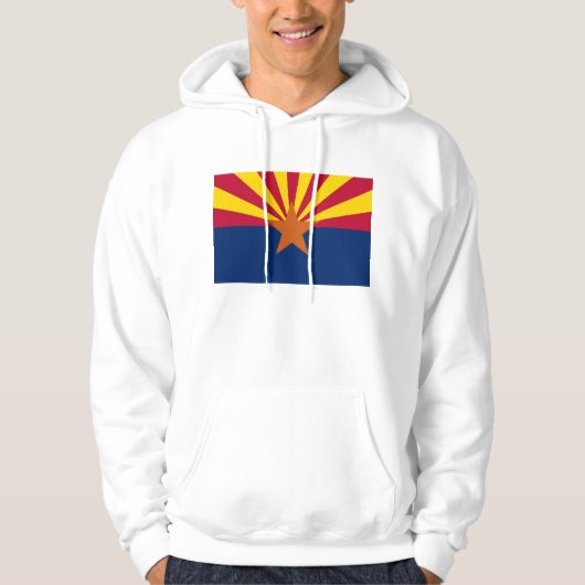 Gekookt Sweatshirt met Amerikaanse vlag (Voorkant)