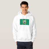 Gekookt Sweatshirt met Amerikaanse vlag (Voorkant volledig)