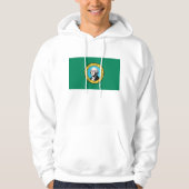 Gekookt Sweatshirt met Amerikaanse vlag (Voorkant)