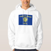 Gekookt Sweatshirt met Amerikaanse vlag (Voorkant)