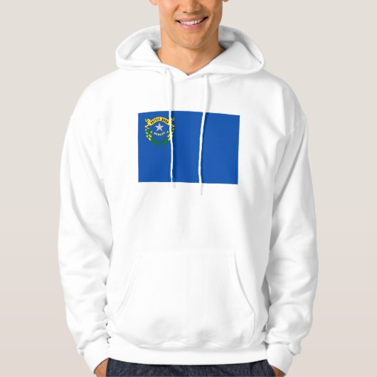Gekookt Sweatshirt met Amerikaanse vlag (Voorkant)