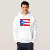 Gekookt Sweatshirt met Amerikaanse vlag (Voorkant volledig)