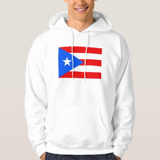 Gekookt Sweatshirt met Amerikaanse vlag (Voorkant)