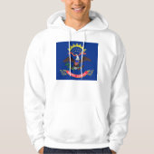Gekookt Sweatshirt met Amerikaanse vlag (Voorkant)