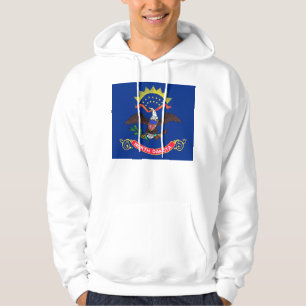 Gekookt Sweatshirt met Amerikaanse vlag