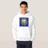 Gekookt Sweatshirt met Amerikaanse vlag (Voorkant volledig)