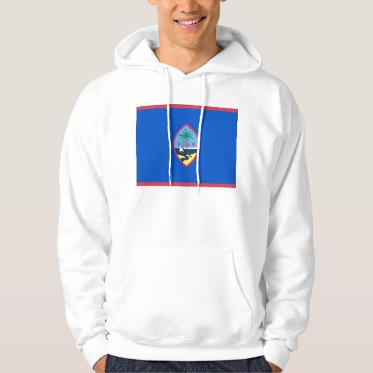 Gekookt Sweatshirt met Amerikaanse vlag (Voorkant)