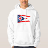 Gekookt Sweatshirt met Amerikaanse vlag (Voorkant)
