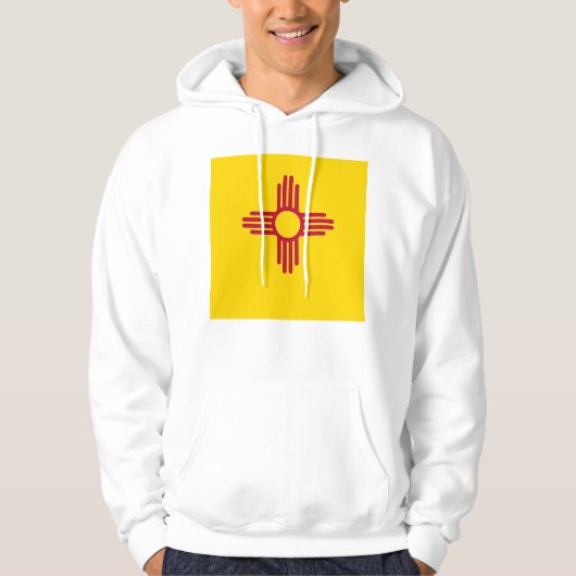 Gekookt Sweatshirt met Amerikaanse vlag (Voorkant)