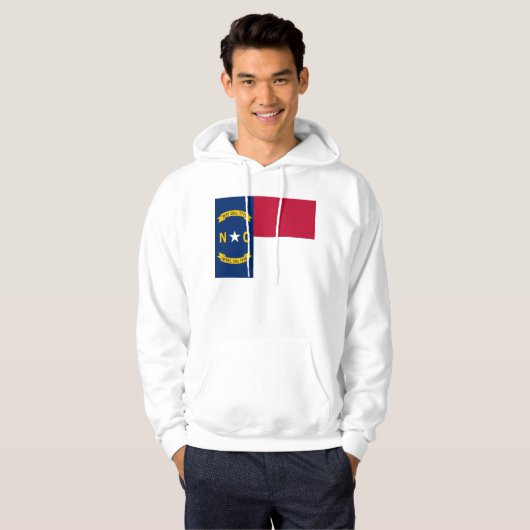 Gekookt Sweatshirt met Amerikaanse vlag (Voorkant volledig)