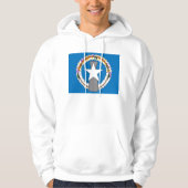 Gekookt Sweatshirt met Amerikaanse vlag (Voorkant)