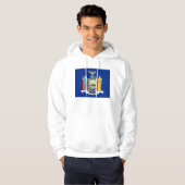 Gekookt Sweatshirt met Amerikaanse vlag (Voorkant volledig)