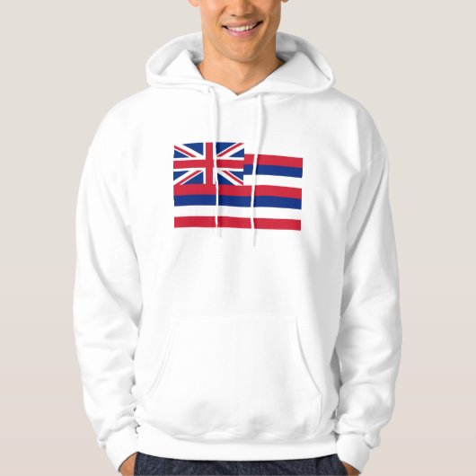 Gekookt Sweatshirt met Amerikaanse vlag (Voorkant)